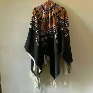 Shyanne Western Printed Cape